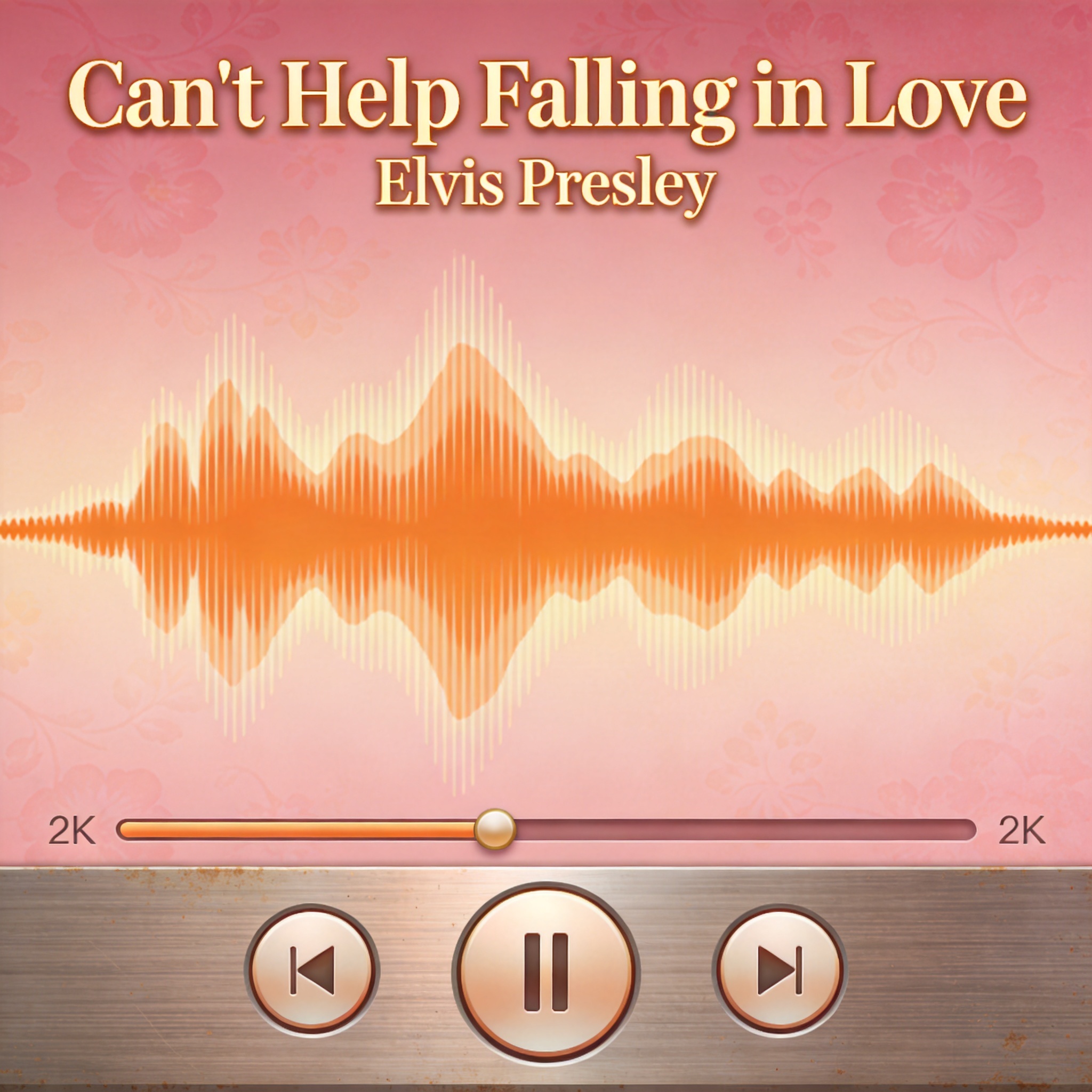 Can't Help Falling in Love MIDI piano arrangement